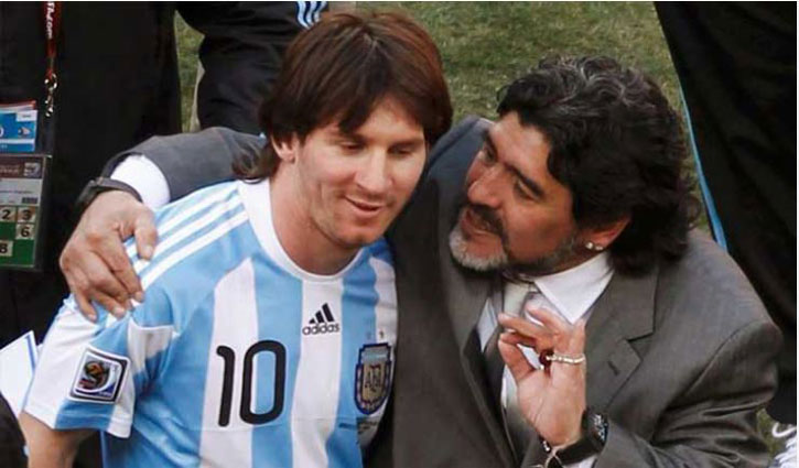 Messi mourns Maradona’s death
