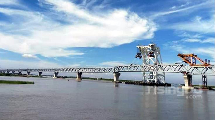 5,100 metres of Padma Bridge visible after installation of 34th span