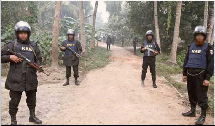 RAB cordons off house in Sirajganj suspecting militant hideout