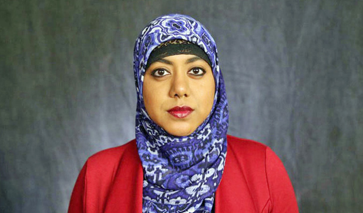 Bangladeshi Rumana returns to White House wearing hijab