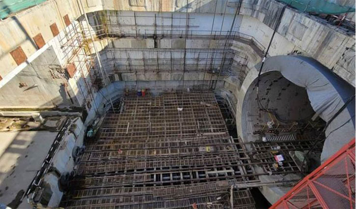 65pc construction work of Bangabandhu Tunnel completed