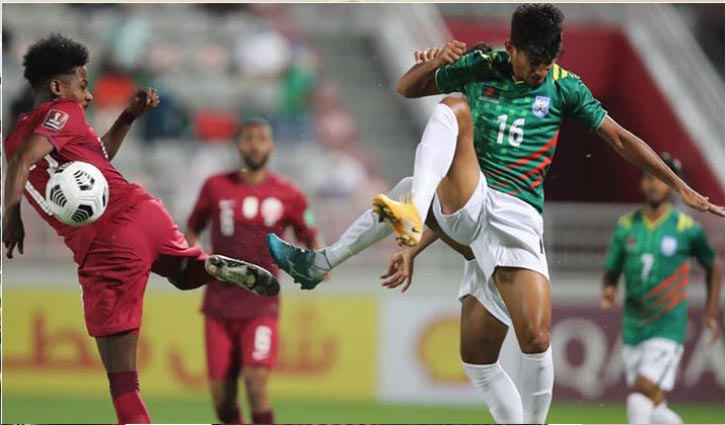 Qatar defeats Bangladesh 5-0