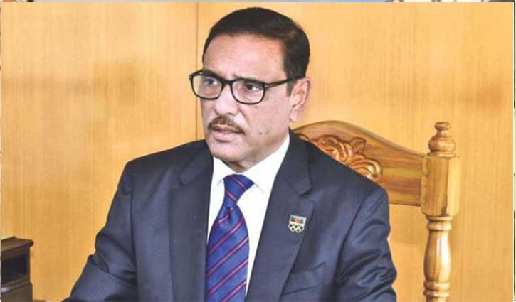 Setting buses on fire as part of BNP’s blueprint: Quader