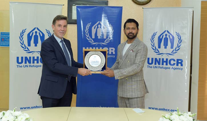 Tahsan made Goodwill Ambassador for UNHCR