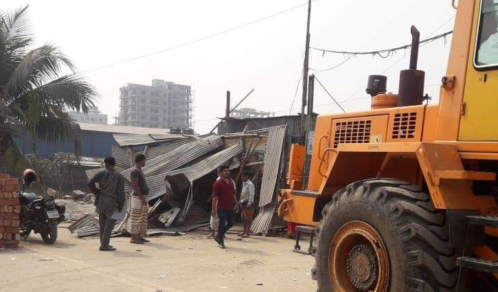 DNCC conducts eviction drives in Mohammadpur