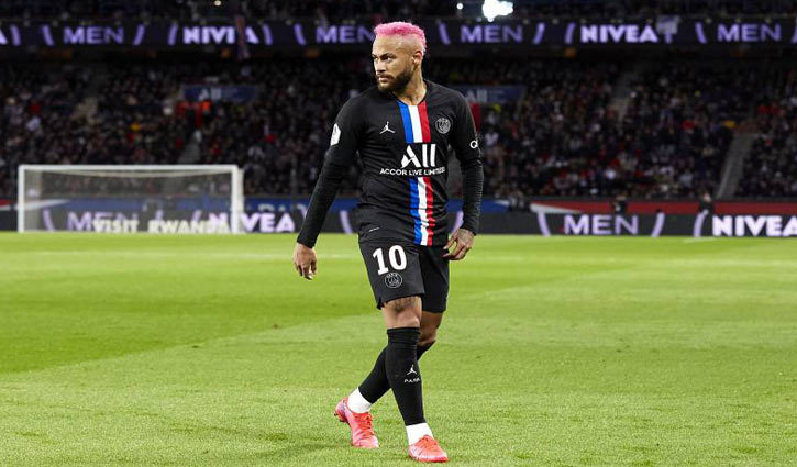 Neymar left out of PSG squad with injury