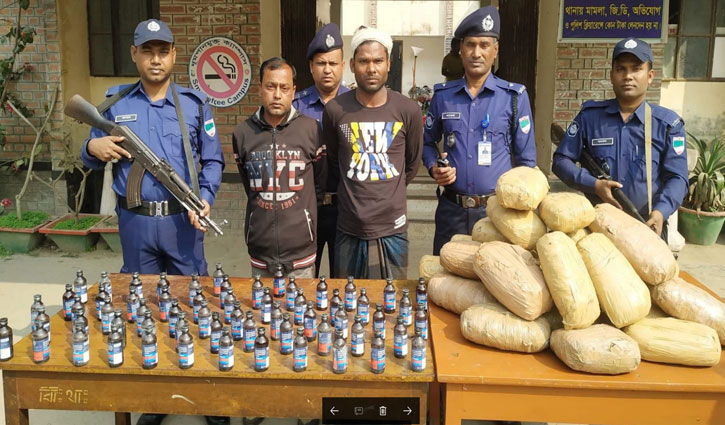 Two Chuadanga drug traders arrested in Jhenaidah