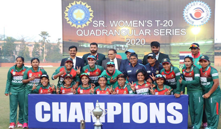 Bangladesh emerge champions beating India