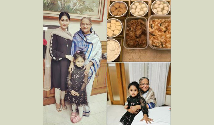 PM sends food cooked by herself for Shakib family