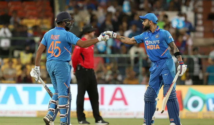 Rohit, Kohli punish Aussie stars as India win series