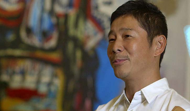 Japanese billionaire seeks ‘life partner’ for Moon voyage