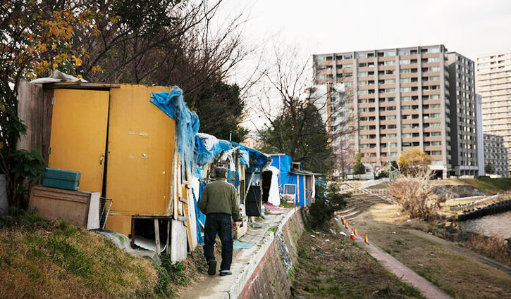 Downtown Tokyo’s homeless fear removal ahead of Olympics