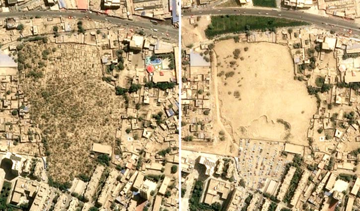  Uyghur graveyards demolished, satellite images show