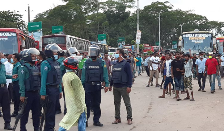 1500 transport workers sued over clash in Sylhet bus terminal