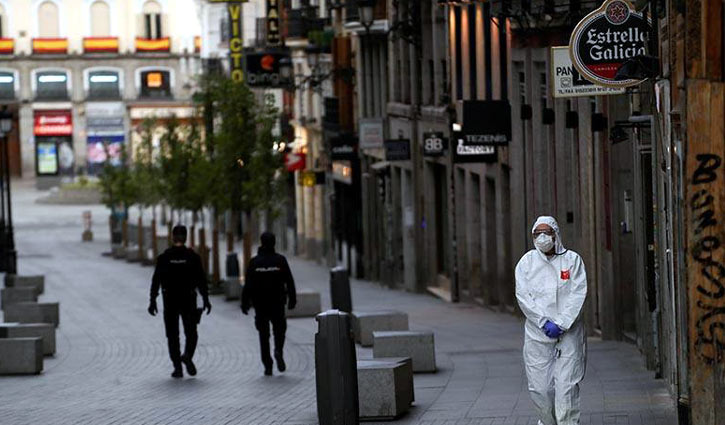 Corona: More than 500 people die in Spain in 24 hrs