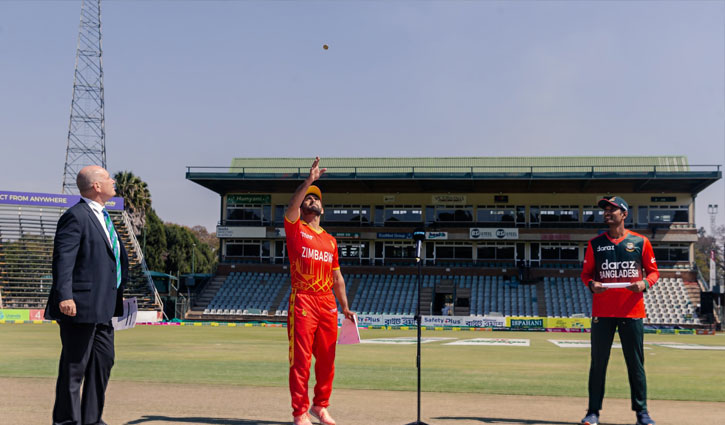 Tigers fielding in final match too as Zimbabwe opt to bat