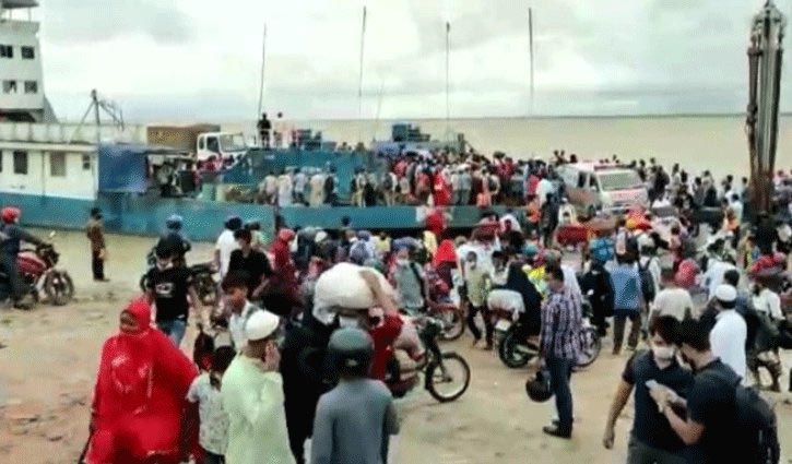 Passenger pressure on Shimulia-Banglabazar route continues