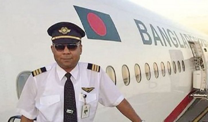 Pilot Nawshad Quaiyum on life support