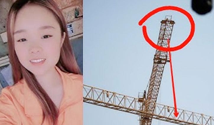 Chinese TikToker dies after falling from 160-feet crane