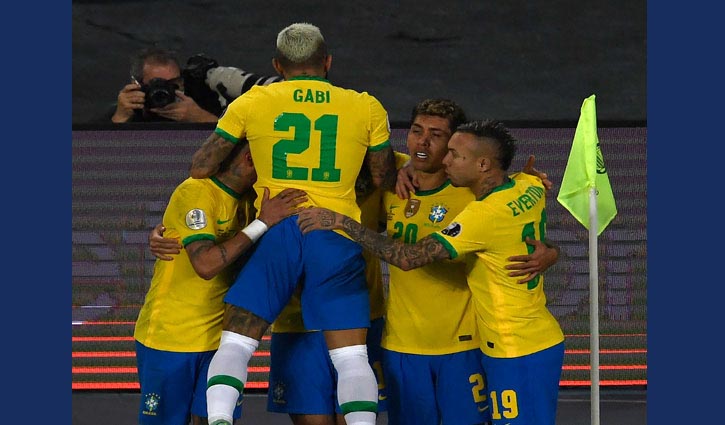 Brazil continue to win in a row