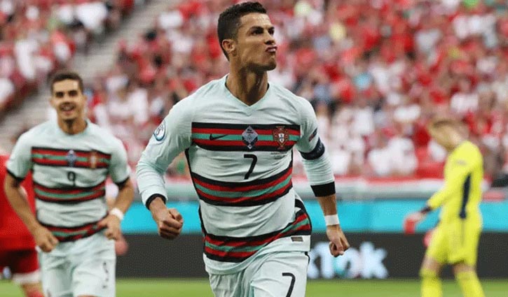 Ronaldo becomes record scorer as Portugal beat Hungary