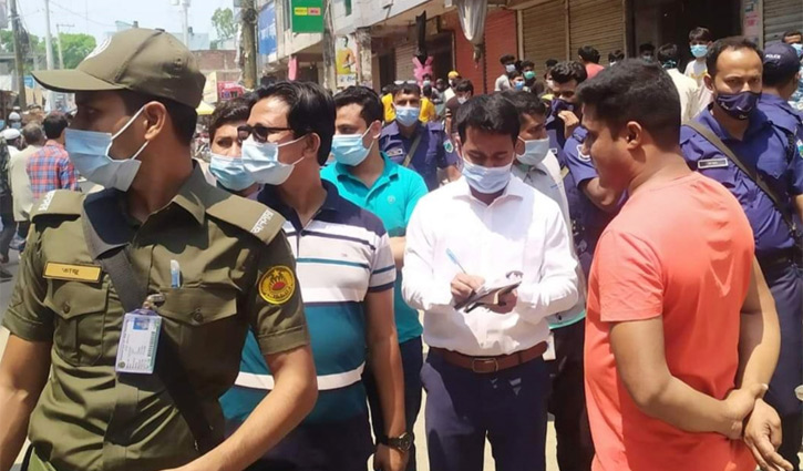 130 people fined for flouting health rules in Sirajganj