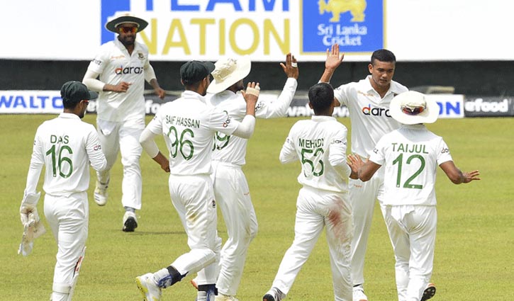 Sri Lanka declare 1st innings at 493 against Bangladesh