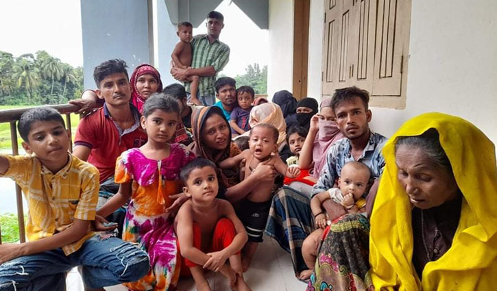 25 Rohingyas held while fleeing Bhasan Char