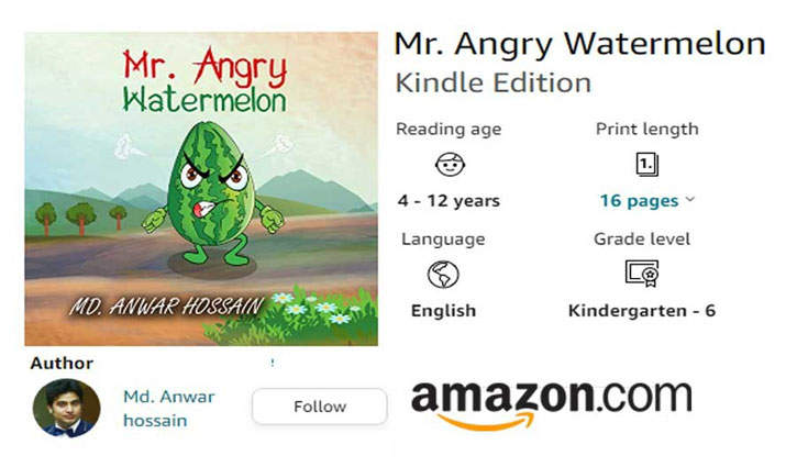 Amazon releases Anwar`s new book `Mr Angry Watermelon`