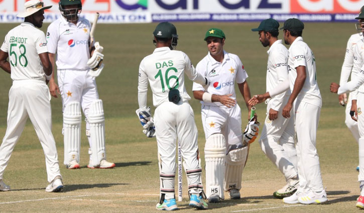 Bangladesh concede 8-wicket defeat against Pakistan in 1st Test