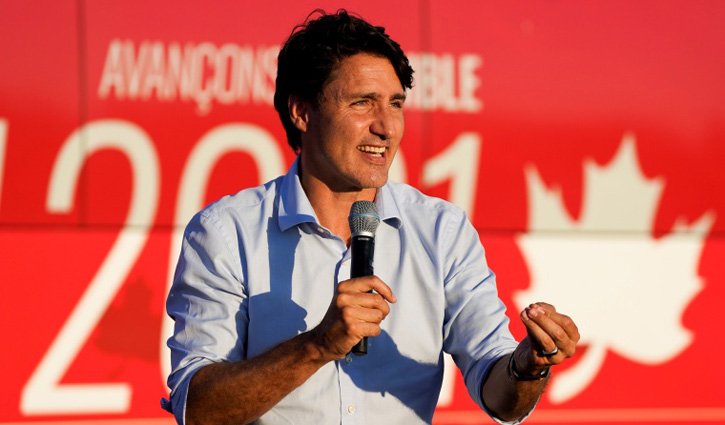 Trudeau on course to win Canada election