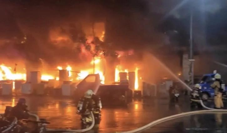 Fire in Taiwan leaves 25 people dead