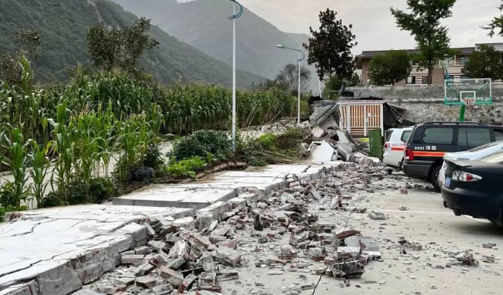 China earthquake leaves 46 dead