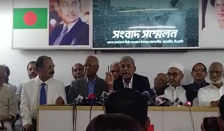 Fakhrul reiterated BNP`s stance to hold its rally in Nayapaltan