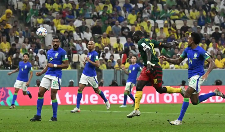 Cameroon beats Brazil