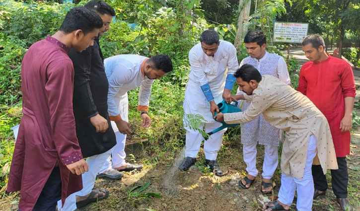 Voluntary organisation continues tree plantation programme
