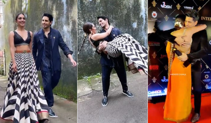 প্রেমের গুঞ্জন উসকে দিলেন কিয়ারা-সিদ্ধার্থ (ভিডিও)