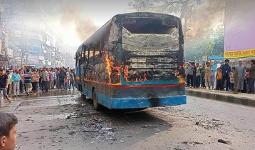 Eight buses set on fire in 24 hours