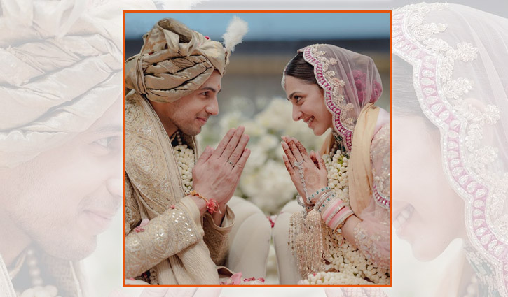 বিয়ের আসরে কেন ‘নমস্কার’ করলেন কিয়ারা-সিদ্ধার্থ?