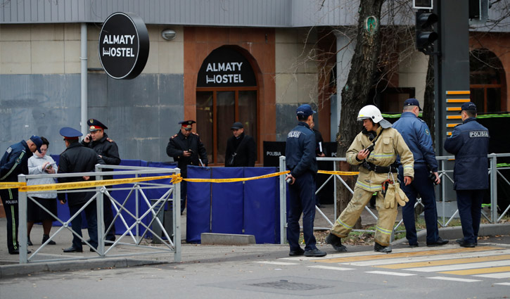 Hostel fire kills 13 people in Kazakhstan
