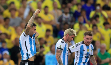 World Cup qualifiers: Argentina beats Brazil 1-0 to go top of table