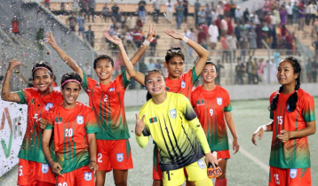 Bangladesh women team beat Singapore by 3-0 goals