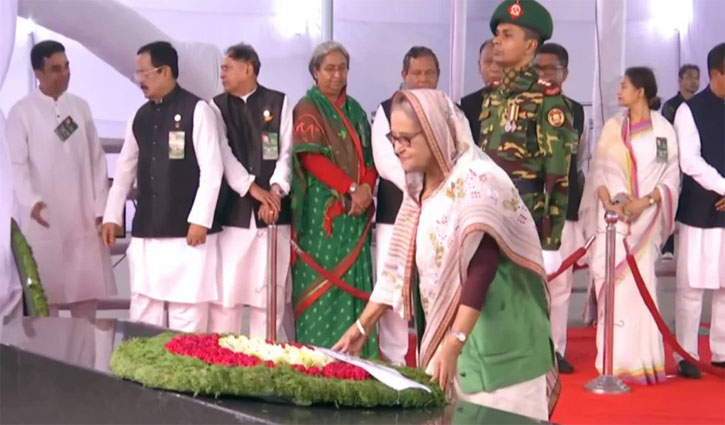 PM pays homage to Bangabandhu marking Mujibnagar Day
