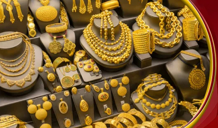 Gold price rises to Tk 1,15,823 per bhori