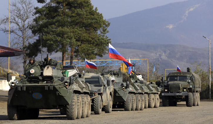 Russia starts withdrawing peacekeepers from Karabakh