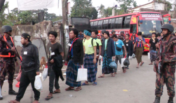 288 security personnel taking refuge in Bangladesh return to Myanmar
