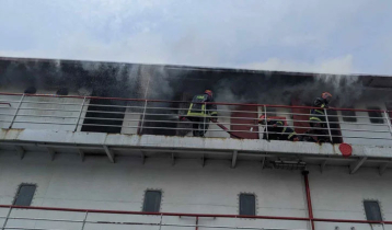 Fire at launch in Sadarghat brought under control 
