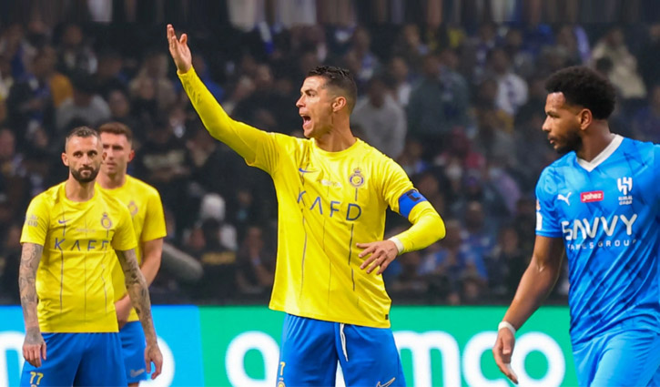 Ronaldo returns from injury in Al Nassr loss