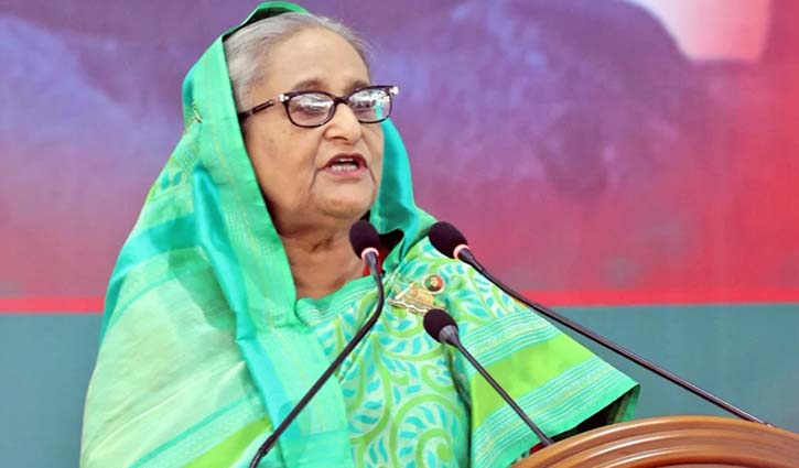 Why BNP leaders not burning their wives’ Indian sarees: PM 
