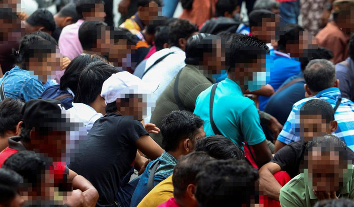 137 illegal immigrants including Bangladeshis arrested in Malaysia